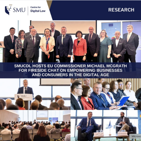 Empowering Businesses and Consumers in the Digital Age - Common Challenges and Opportunities for the EU and Singapore: A conversation with European Commissioner Michael McGrath