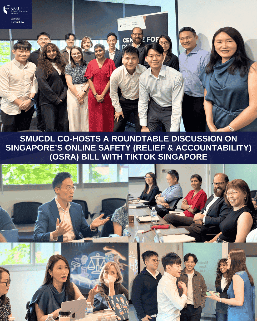 TikTok Roundtable Discussion on Singapore’s Online Safety (Relief and Accountability) (OSRA) Bill
